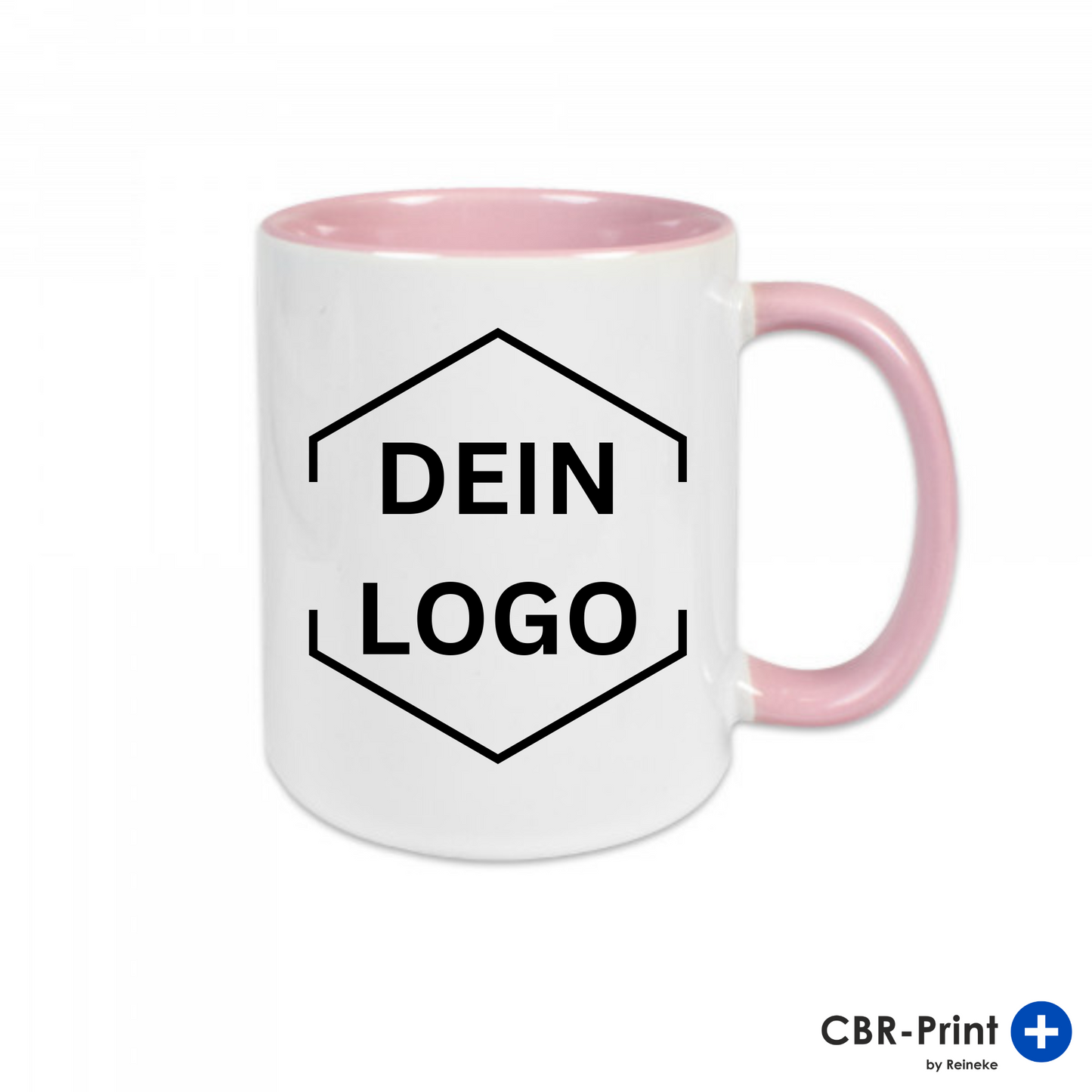 Keramik Tasse mit Logo bedruckt 330ml