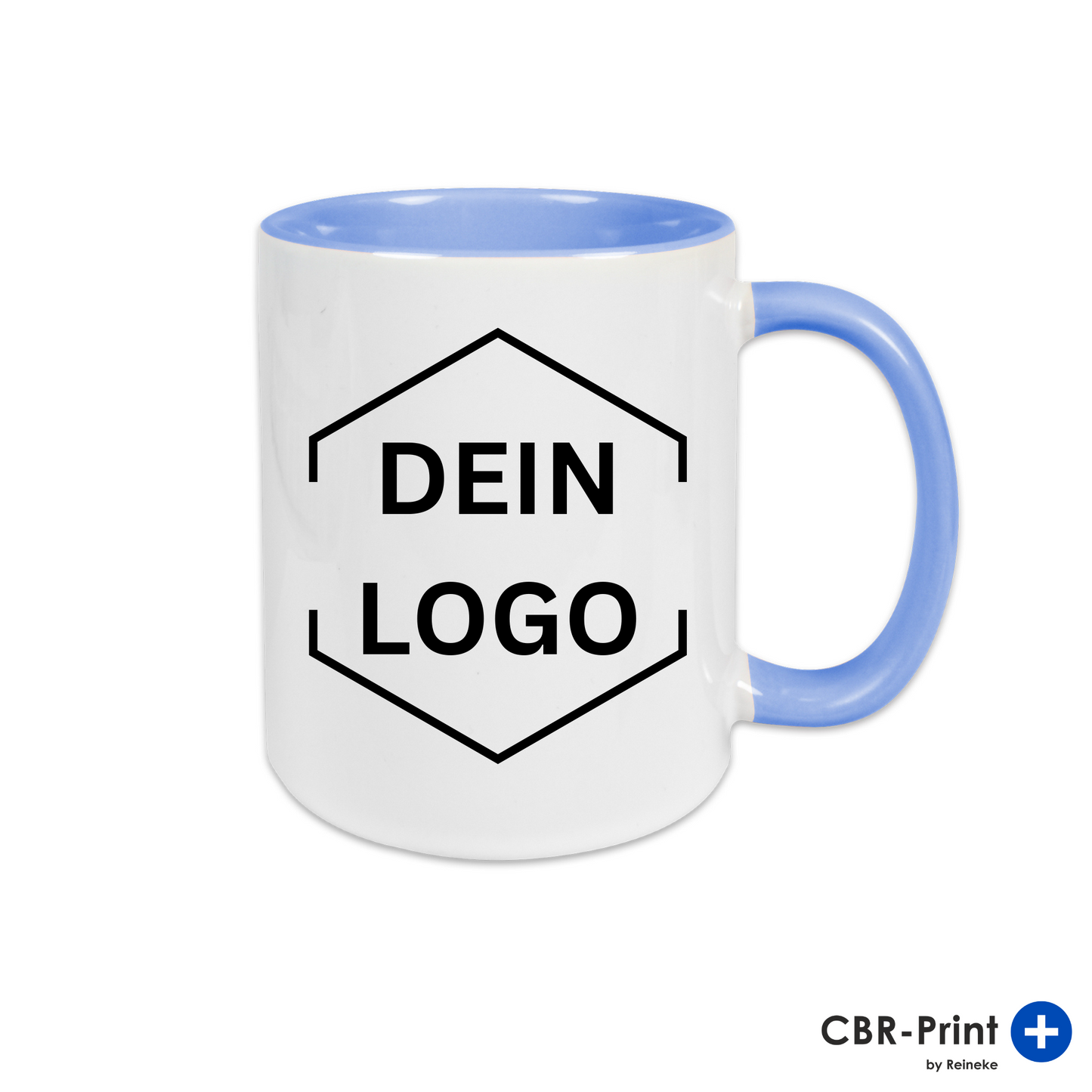 Keramik Tasse mit Logo bedruckt 330ml