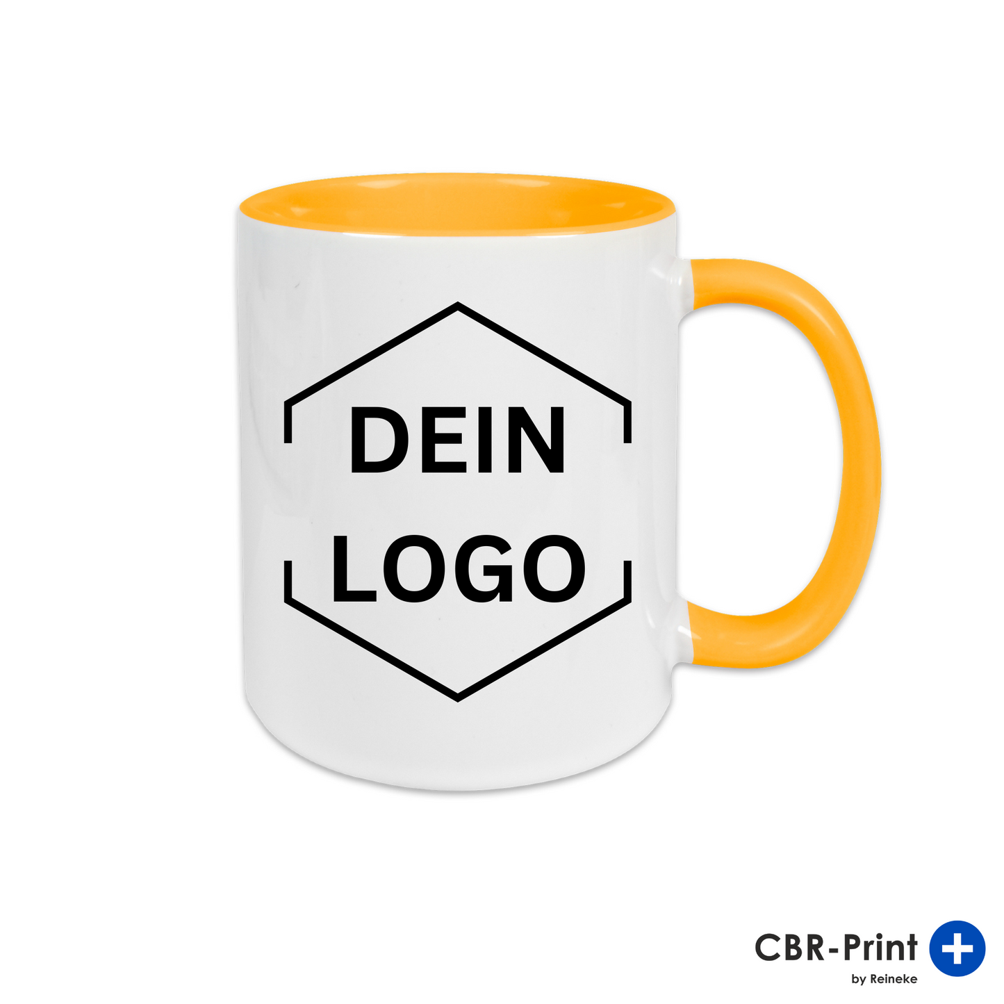 Keramik Tasse mit Logo bedruckt 330ml