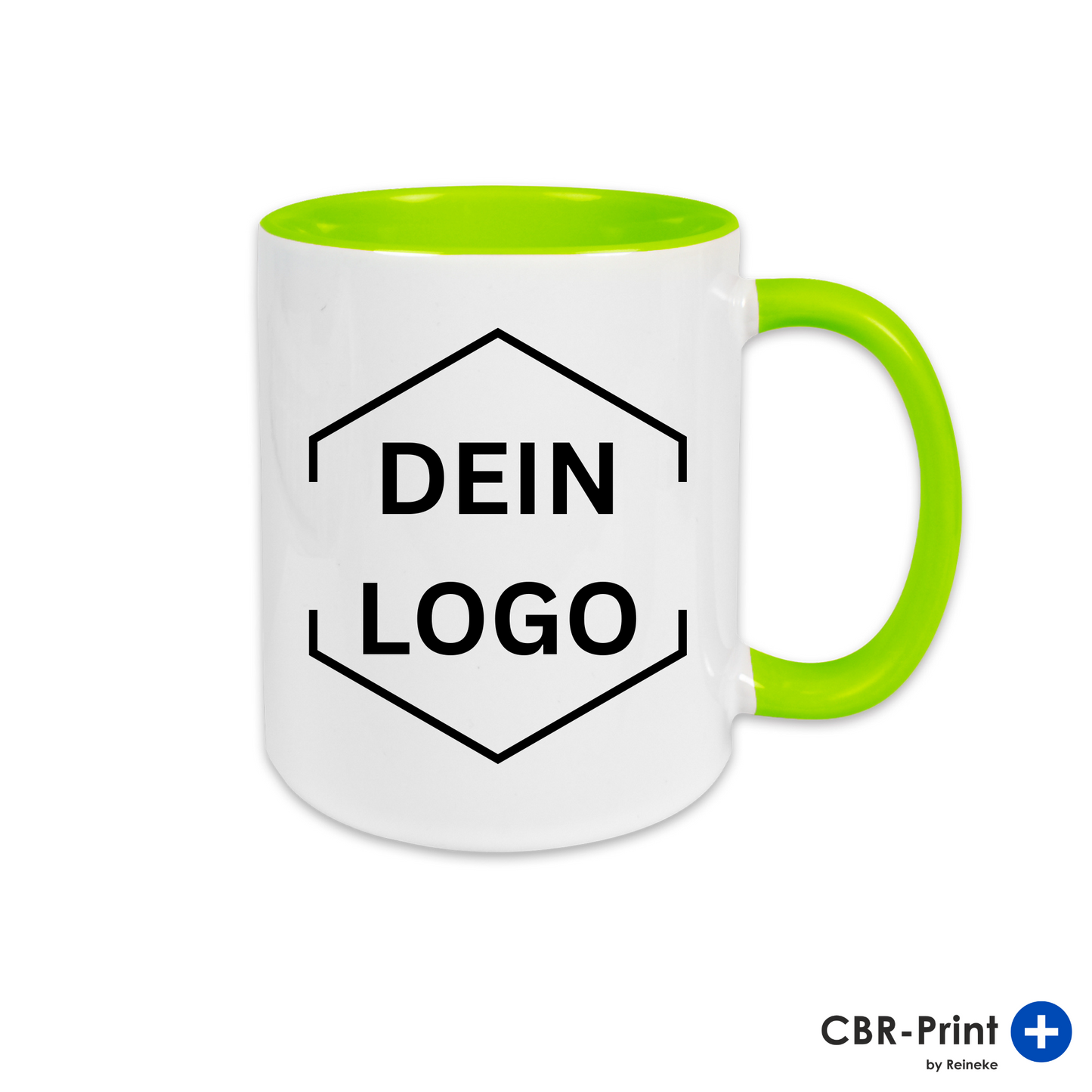 Keramik Tasse mit Logo bedruckt 330ml